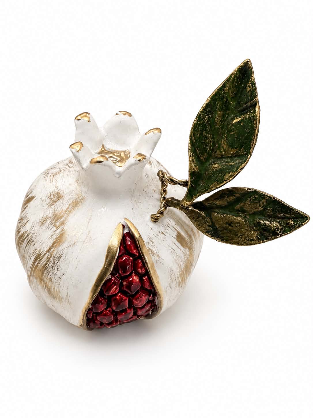 Pomegranate half open