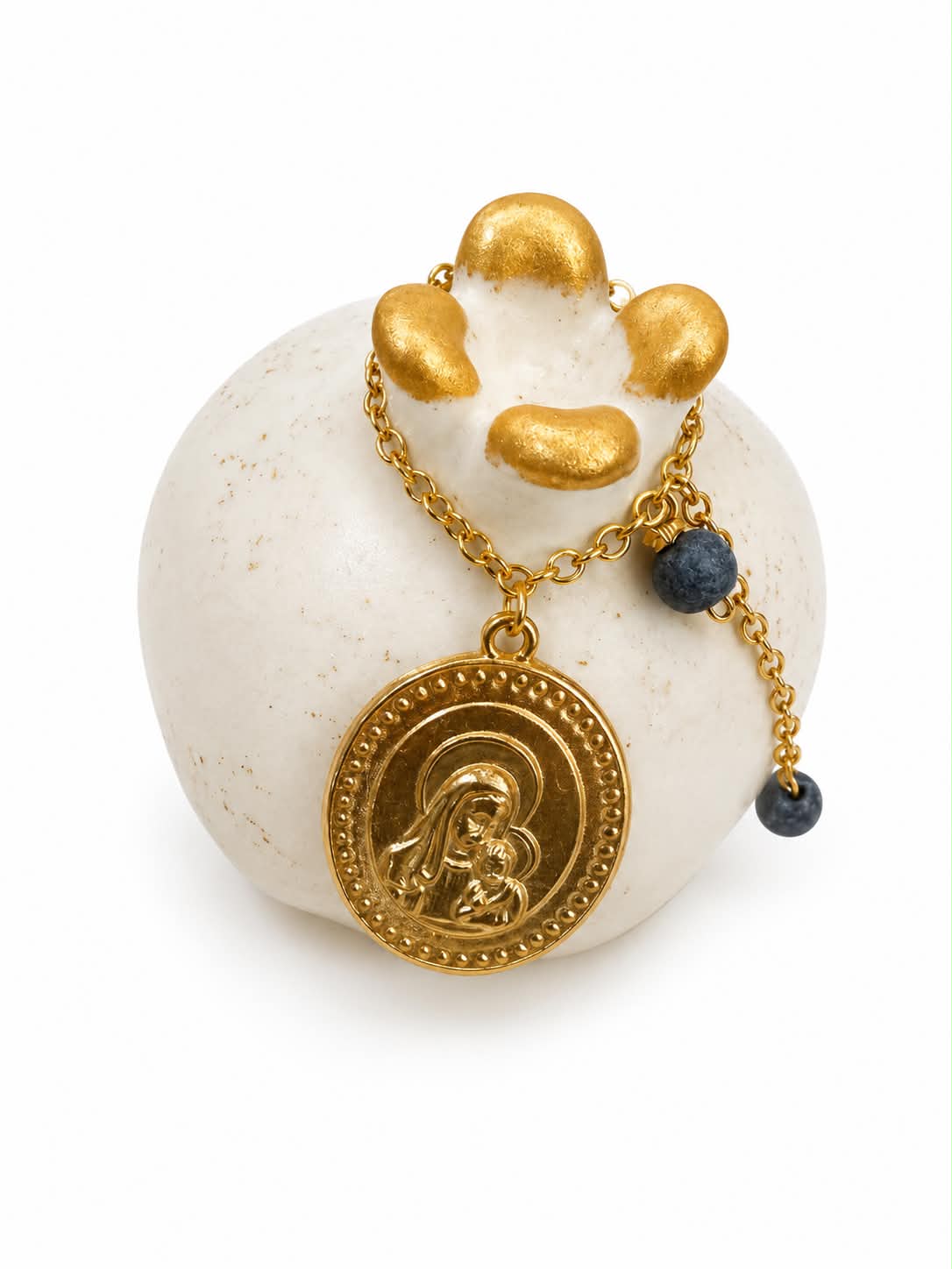 Pomegranate with Virgin Mary