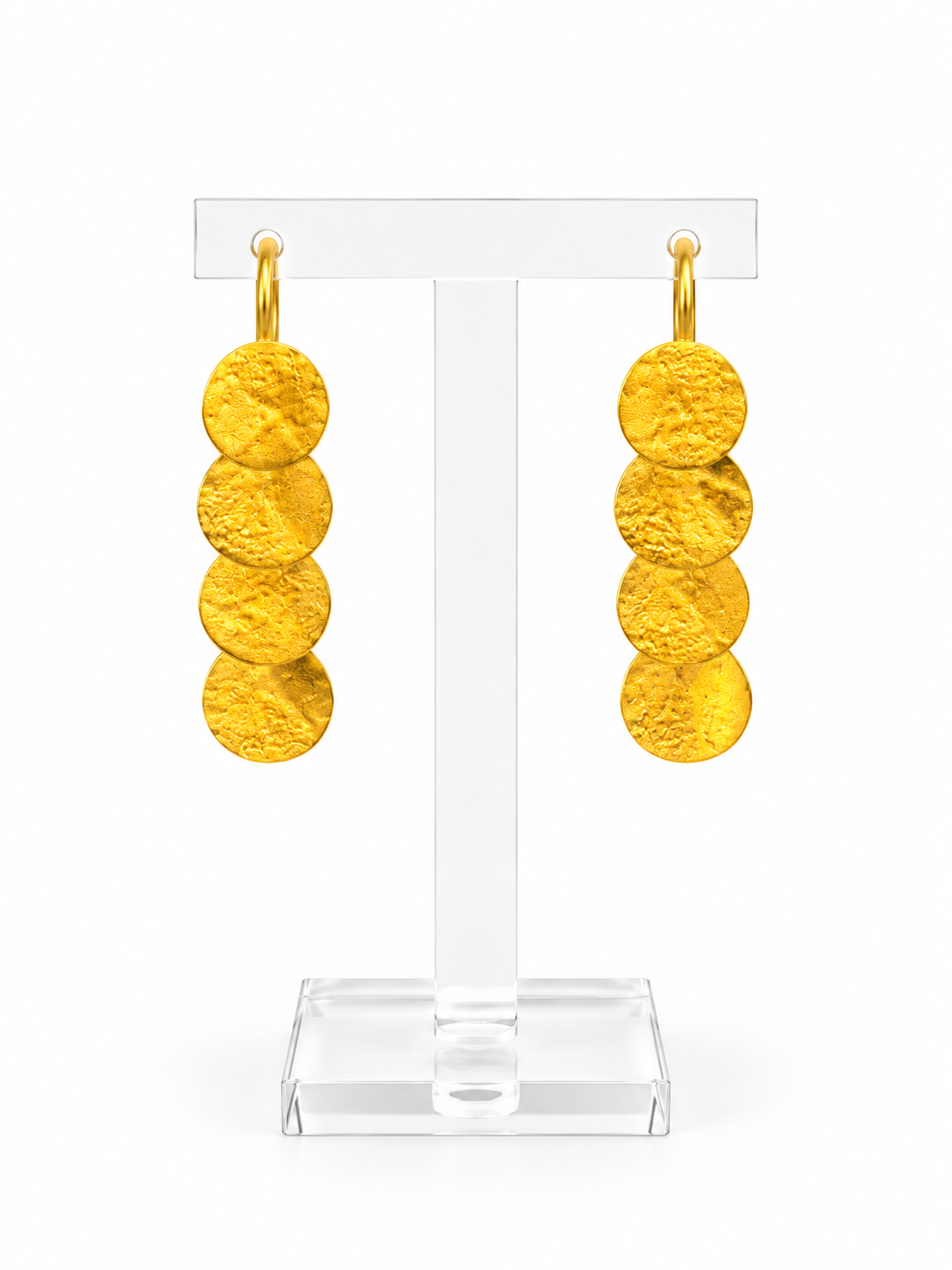 Circle Earrings (Σκουλαρίκια με Στρογγυλό Σχέδιο)