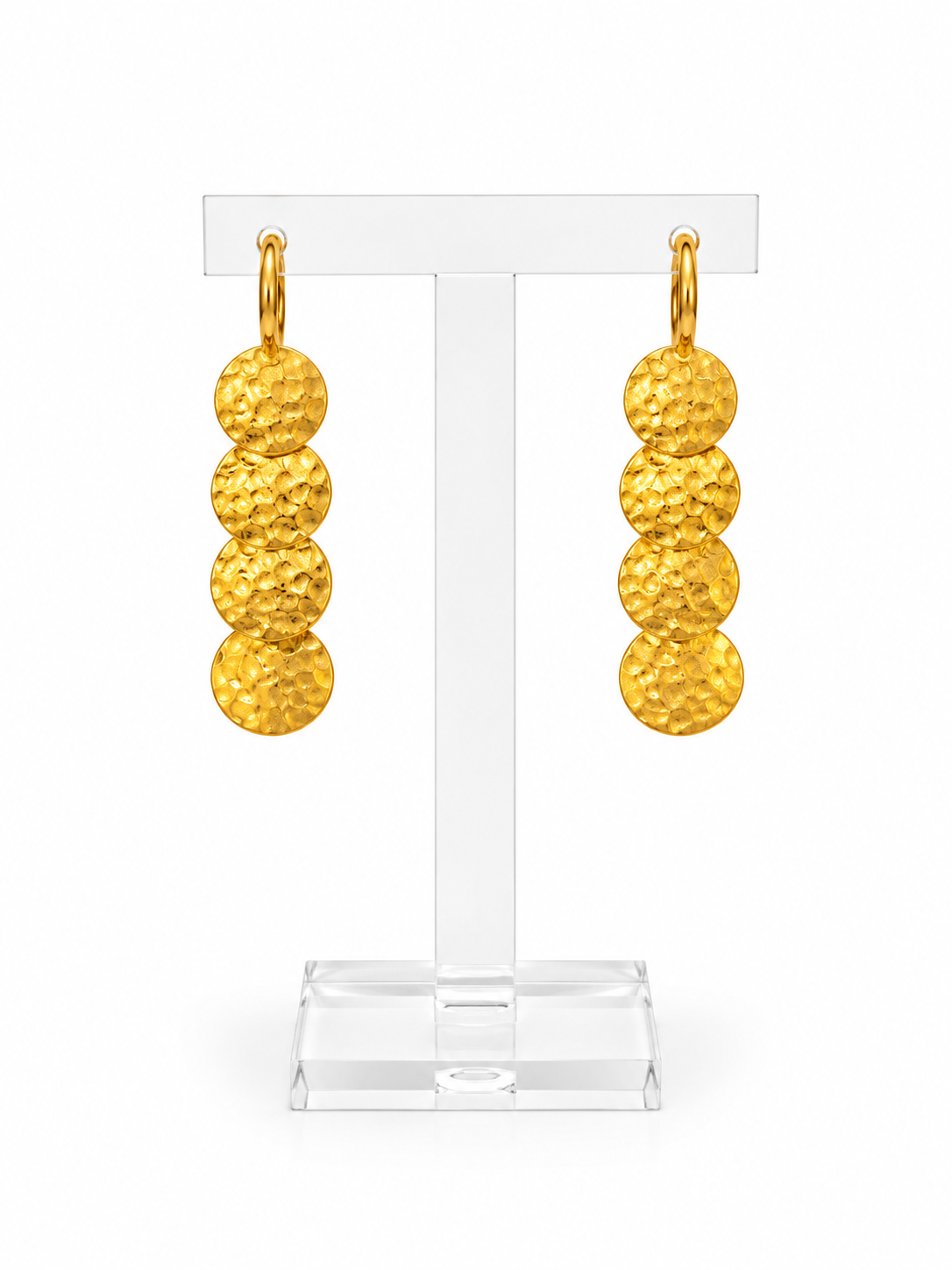 5 Motif Circle Earrings (Σκουλαρίκια με 5 Στρογγυλά Μοτίφ)