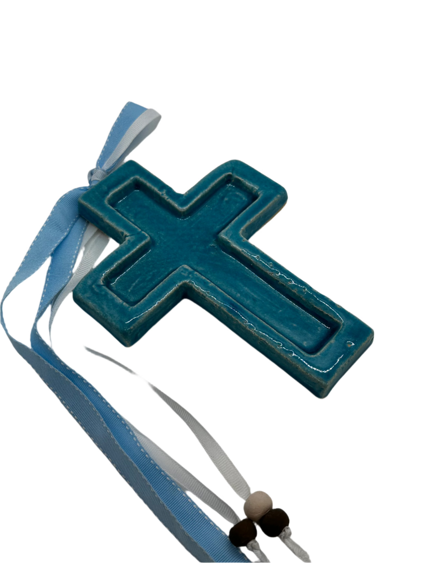 Ceramic Greek Cross (Κεραμικός ελληνικός σταυρός)