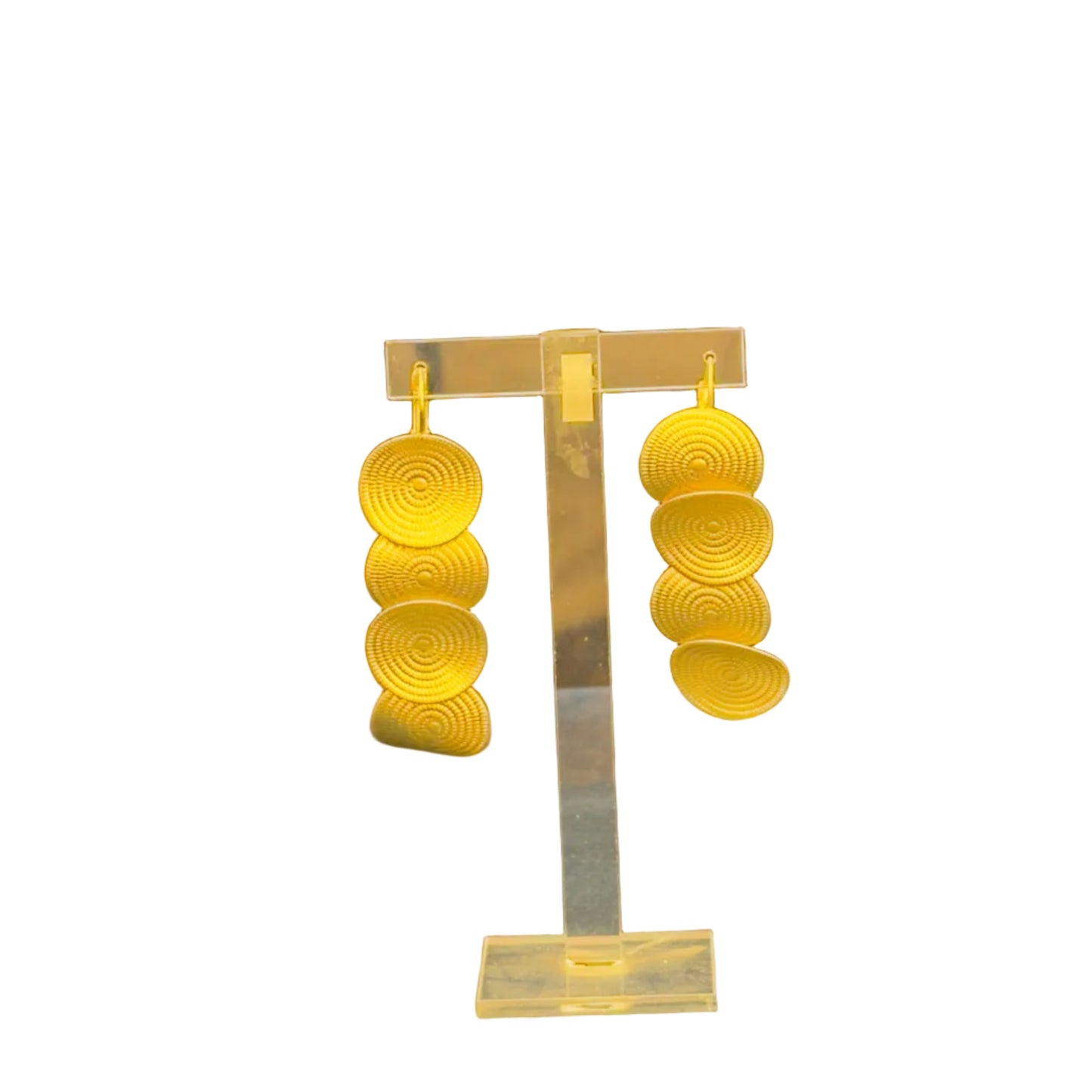 Long Earrings with Branch Design (Μακριά Σκουλαρίκια με Σχέδιο Κλαδί)