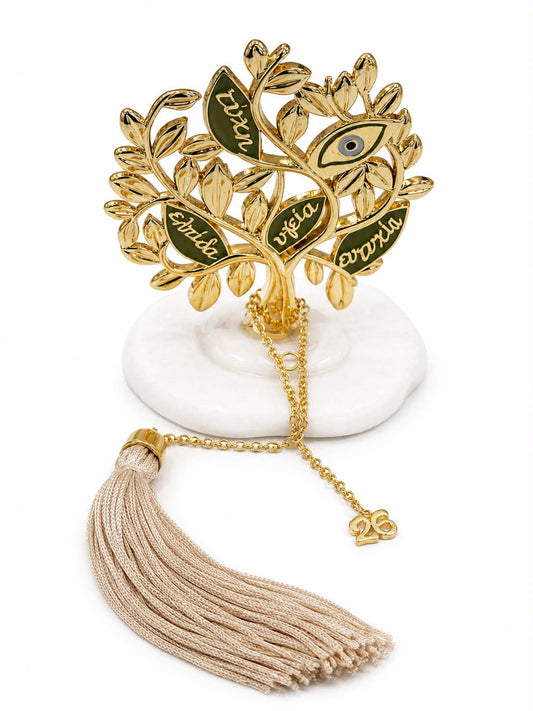 Tree of Life Evil Eye Charm