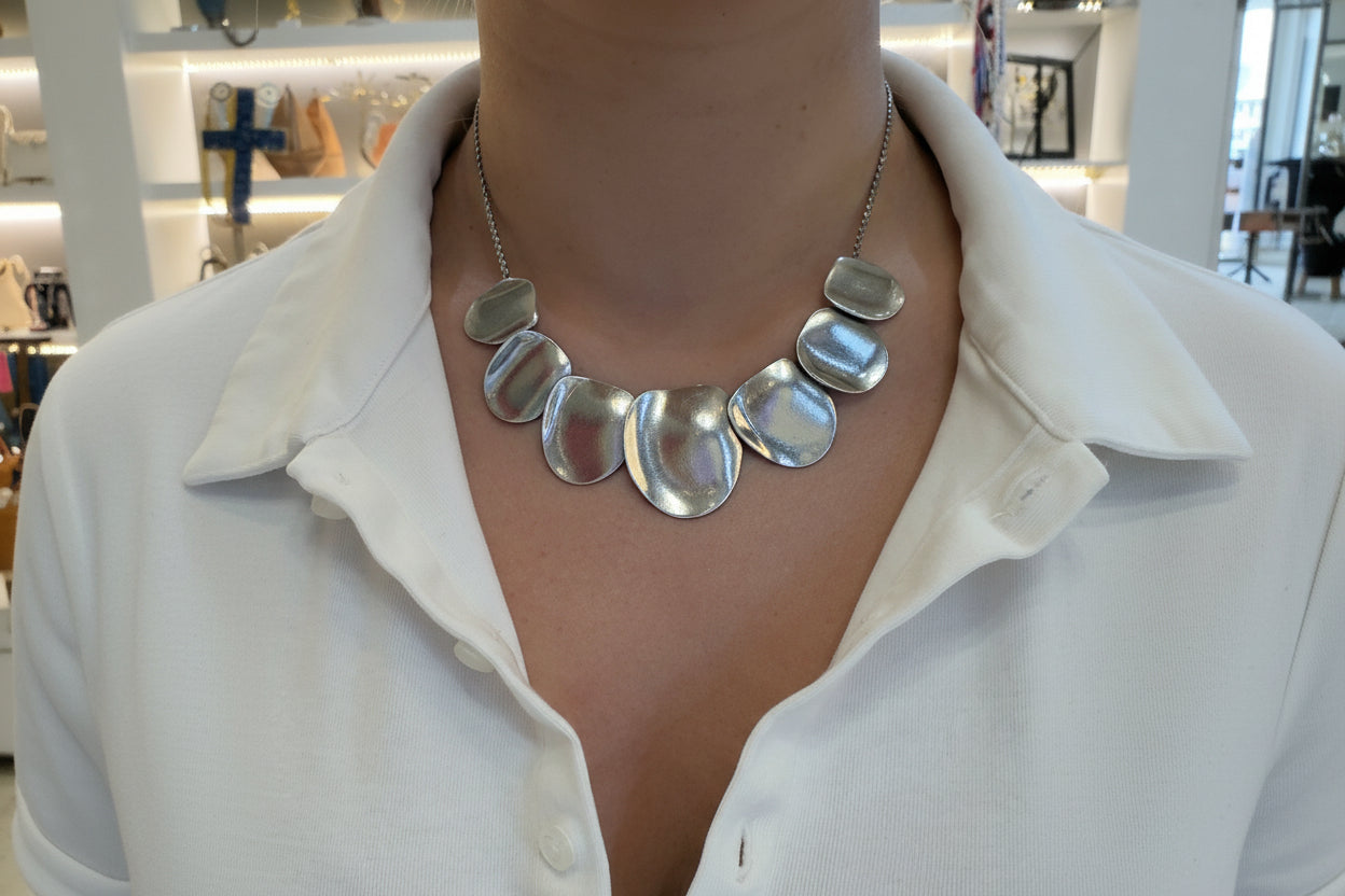 Circle Detail Necklace (Κολιέ με Στρογγυλή Λεπτομέρεια)