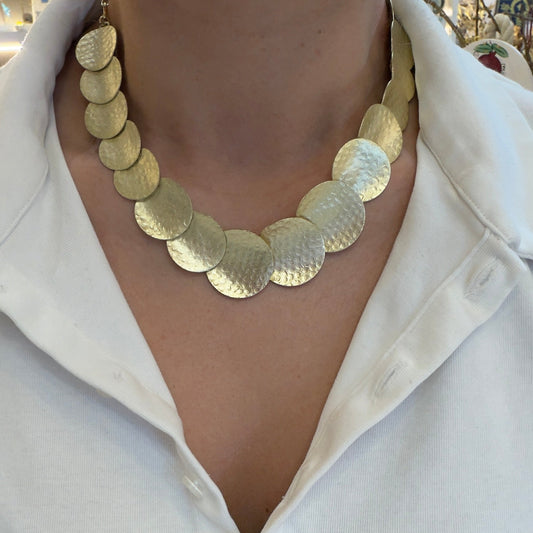 Necklace (κολιέ με στρογγυλή λεπτομέρεια)