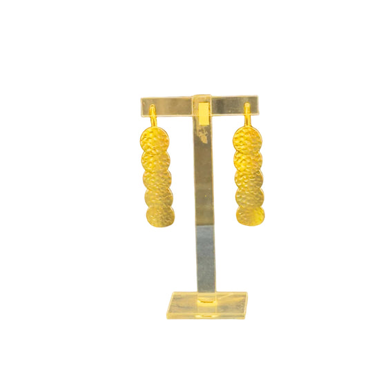 5 Motif Circle Earrings (Σκουλαρίκια με 5 Στρογγυλά Μοτίφ)