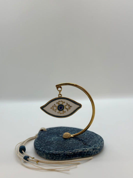 GREEK EYE Blue/Gold