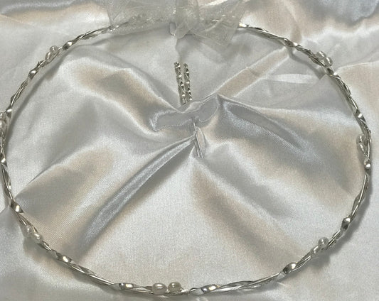 Wedding crown with pearl !!!